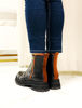 Imagen de Bota Lavinia Negro y Whisky