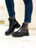 Imagen de Bota Lavinia Negro y Whisky