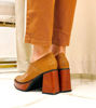 Imagen de Zapato Picasso Whisky Trenzado