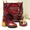 Imagen de Cartera Degas Bordo Milano Lagarto