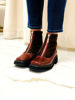 Imagen de Bota Krum Chocolate y Rojo