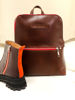 Imagen de Mochila Quidditch Chocolate y Rojo