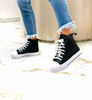 Imagen de Sneaker Leaf Negro
