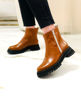 Imagen de Bota Lavinia Camel y Natural