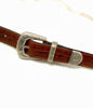 Imagen de Cinto de Cuero Whisky Croco