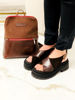 Imagen de Sandalia Mahal Chocolate