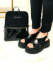 Imagen de Sandalia Mahal Negro Box