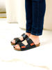 Imagen de Sandalia Banff Negro y Marron