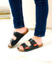 Imagen de Sandalia Banff Negro y Marron