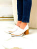 Imagen de Zapato Vasari Blanco Lagarto Charol