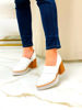 Imagen de Zapato Vasari Blanco Lagarto Charol