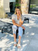Imagen de Sandalia Pitt Natural Milano Charol