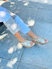 Imagen de Sandalia Pitt Natural Milano Charol