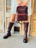 Imagen de Mochila Quidditch Chocolate y Rojo