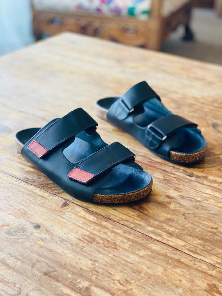 Imagen de Sandalia Banff Negro y Marron
