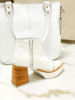 Imagen de Bota Britney Blanco Charol Lagarto