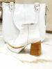 Imagen de Bota Britney Blanco Charol Lagarto