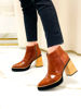 Imagen de Bota Britney Whisky Lagarto