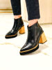 Imagen de Bota Britney Negro Lagarto