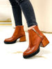 Imagen de Bota Adele Whisky Lagarto