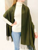 Imagen de Pashmina Verde Oliva