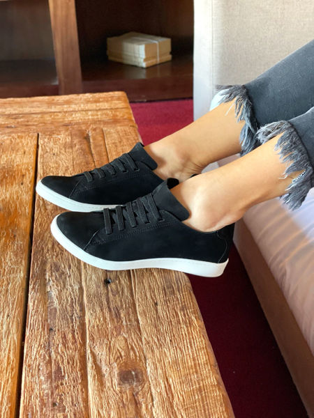 Imagen de Sneaker Alpes Negro Nobuck