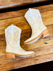 Imagen de Bota Texana Walker Blanco Craquelado
