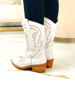 Imagen de Bota Texana Walker Blanco Craquelado