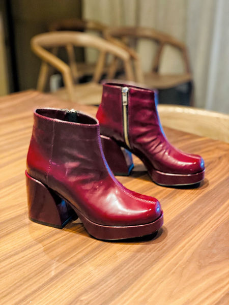 Imagen de Bota Ravenclaw Bordo Charol