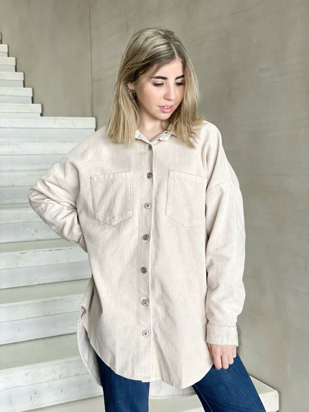 Imagen de Camisa Morrison Beige Pana