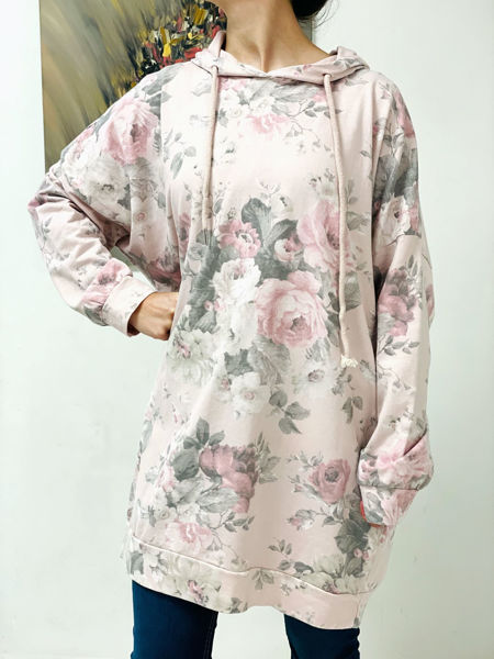 Imagen de Hood Estampado Rosa