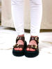 Imagen de Sandalia Amalfi Choco