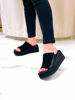 Imagen de Sandalia Rosignano Negro Nobuck