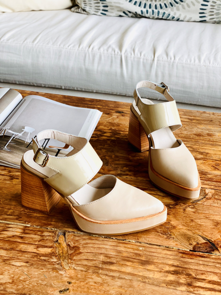 Imagen de Zapato Saona Natural Charol
