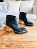 Imagen de Bota Britney Negro Lagarto