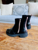 Imagen de Bota Lavinia Negro Rosa