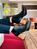 Imagen de Bota Britney Negro Lagarto