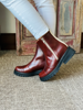 Imagen de Bota Lavinia Chocolate y Natural