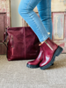 Imagen de Bota Timberlake Bordo y Natural