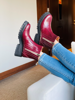 Imagen de Bota Timberlake Bordo y Natural