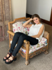 Imagen de Sandalia Amalfi Choco
