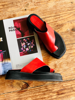 Imagen de Sandalia Sandler Rojo Milano