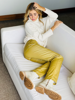 Imagen de Pantalon Metalizado Dorado