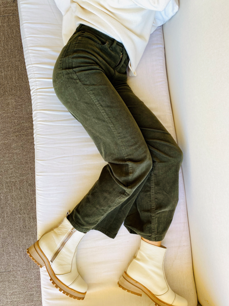 Imagen de Pantalon Otto Verde Pana