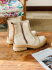 Imagen de Bota Lavinia Blanco Craquelado