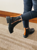 Imagen de Bota Lavinia Negro y Whisky
