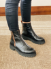 Imagen de Bota Lavinia Negro y Whisky
