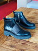 Imagen de Bota Sandor Negro Milano Lagarto