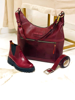 Imagen de Cartera Talisa Bordo Lagarto