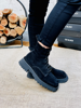 Imagen de Bota Davos Negro Nobuck